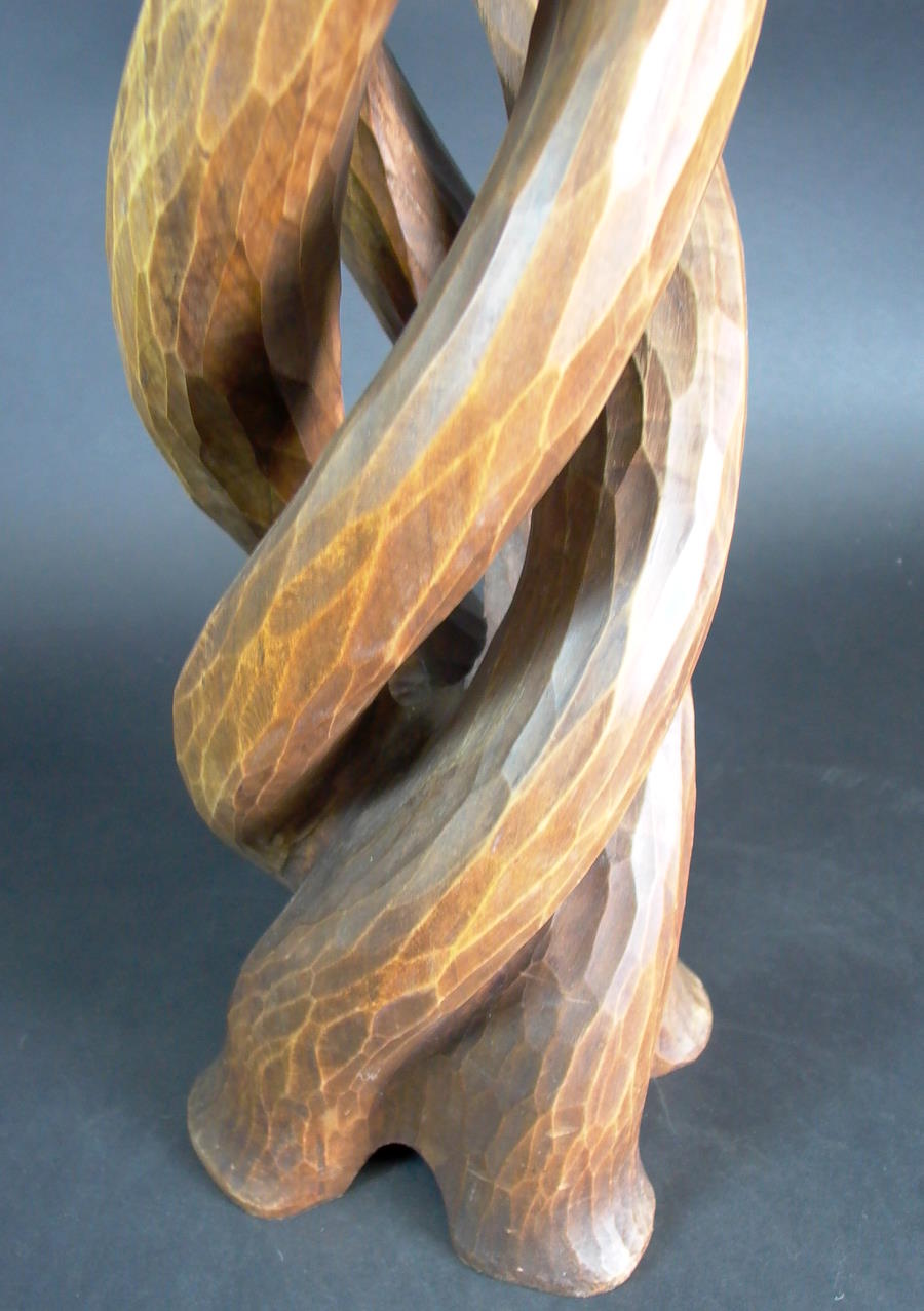 Details zu Art Deco Kerzenständer Holz geschnitzt 70cm sig HE Kerzenständer Holz Geschnitzt ~ Details zu Art Deco Kerzenständer Holz geschnitzt 70cm sig HE
